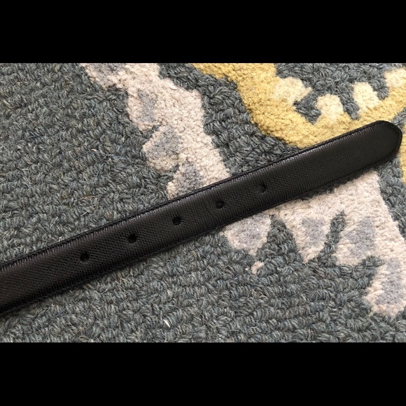 Coach Leather Belt in Black - Picture 2 of 6